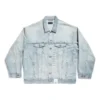 Denim-jakke med størrelsesmerke «Blue» 767947TDW144016