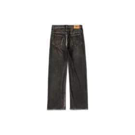 Denim Trompe L’oeil-bukser «Black» 751503TOL991000