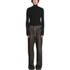 Denim Trompe L’oeil-bukser «Black» 751503TOL991000