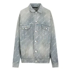 Denimjakke i stor passform «Light Japanese Indigo» 719319TNW553221