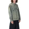 Denimjakke i stor passform «Light Japanese Indigo» 719319TNW553221
