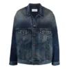 Denimjakke med brodert logo «Blue» 671889TJW754021