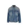 Denimjakke med emblem på ryggen «Blue» 697781TBP484455