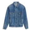 Denimjakke med logo «Blue» 557388TBP464773