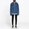 Denimjakke med logo «Blue» 557388TBP464773