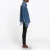 Denimjakke med logo «Blue» 557388TBP464773