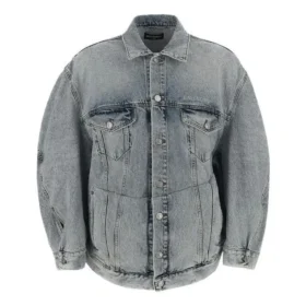 Denimjakke med vridde ermer «Blue Skies» 706654TDW144824