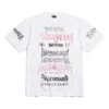 Diy Metal T-skjorte «White Black Red» 641675TPVO29065