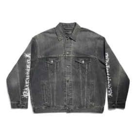 DIY-metalljakke i stor størrelse «Black» 773804TBP473721