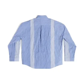 DIY-skjorte i oversized-modell «Lysblå» 751447TOM044249