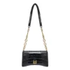 Downtown Xs skulderveske med krokodillepræg «Black» 6891212106F1090