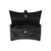 Downtown Xs skulderveske med krokodillepræg «Black» 6891212106F1090