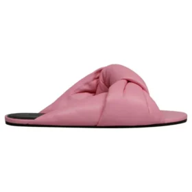 Drapete skinnsandaler «Pink» 636576WA2M05048