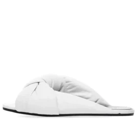 Drapy flate sandaler «White» 636576WA2M09002