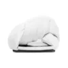 Drapy flate sandaler «White» 636576WA2M09002