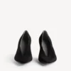 Duchesse-pumps for kvinner i svart