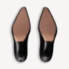 Duchesse-pumps for kvinner i svart