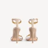 Duchesse-sandal for kvinner i nude