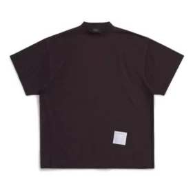 Eksempel på klistremerke-T-skjorte i oversized-størrelse «Black» 739028TPVN41270