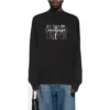 Ekte Balenciaga-genser med rund hals «Black» 652981TIVA21000