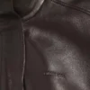 Ermeløs blouson for damer i mokka