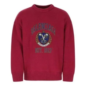 Est. 1917 College Logo genser med rund hals «Red» 675267T32176164