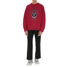 Est. 1917 College Logo genser med rund hals «Red» 675267T32176164