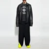 Est. 1917 College Logo Print-genser med rund hals «Washed Black» 697869TMV991000