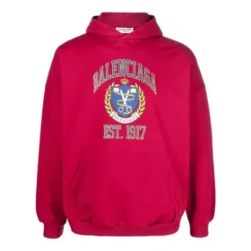 Est. 1917 Hettegensere med collegelogo, vid passform «Red» 675003TLV906163