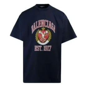 Est. 1917 T-skjorte i bomull med collegelogo-trykk «Black» 676589TLV898067