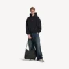 Explorer Hobo-messengerveske for menn i svart