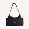 Explorer-weekendbag for menn med flere lommer, medium, i svart