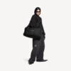 Explorer-weekendbag for menn med flere lommer, medium, i svart