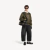 Explorer-weekender med flere lommer for menn, liten, i svart/flerfarget