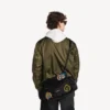 Explorer-weekender med flere lommer for menn, liten, i svart/flerfarget