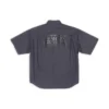 Fashion Institute kortærmet skjorte, stor passform «Dark Grey» 703846TYB181270