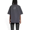 Fashion Institute kortærmet skjorte, stor passform «Dark Grey» 703846TYB181270