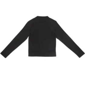 Fashion Institute langermet T-skjorte, medium passform «Black» 698124TMVH51073