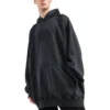 Fashion Institute Oversized-hettegensere «Washed Black» 697879TMVK18190