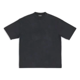 Fashion Institute T-skjorte, medium passform «Washed Black» 612966TMVH68190