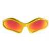 Fennec Oval solbriller «Yellow Red» 768054T00077037