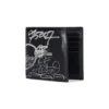 Firkantet, sammenbrettet graffiti-lommebok «Black White» 594549210LH1090