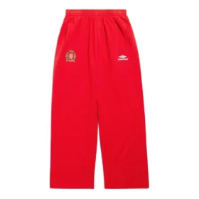 Fotball-baggy-joggebukse «Red White» 777708TPVW36643