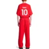 Fotball-baggy-joggebukse «Red White» 777708TPVW36643