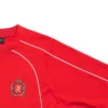 Fotball-T-skjorte i oversized-modell «Red White» 777705TPVV36643
