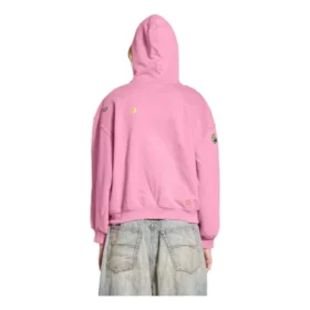 Fruity Zip-Up-hettegenser «Faded Dirty Pink» 803264TRVS59568