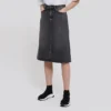FW21 A-linje skjørt «vasket grå Denim» 646913TBP477767