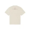 FW21 Couture, boksformet genser med alfabet-trykk, rund hals og korte ermer, beige 651795TJV900905