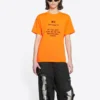FW21 Elastisk, tettsittende kortærmet, oransje 661705TKVH57513