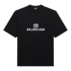 FW21 Retro-logo-trykk GS Svart 612966TKVI71070